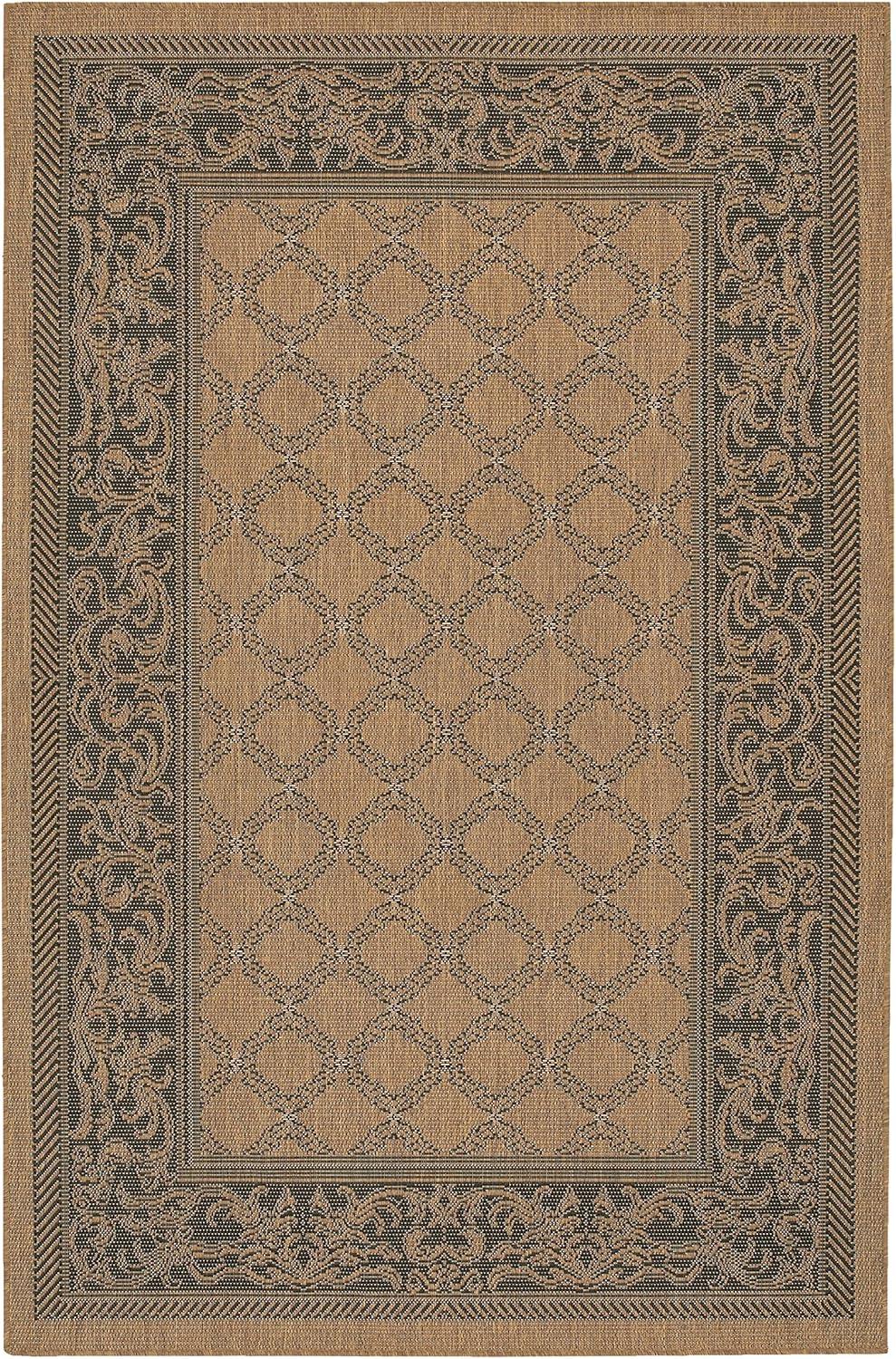 Couristan Recife Garden Lattice Indoor/Outdoor Area Rug, 3'9" x 5'5"