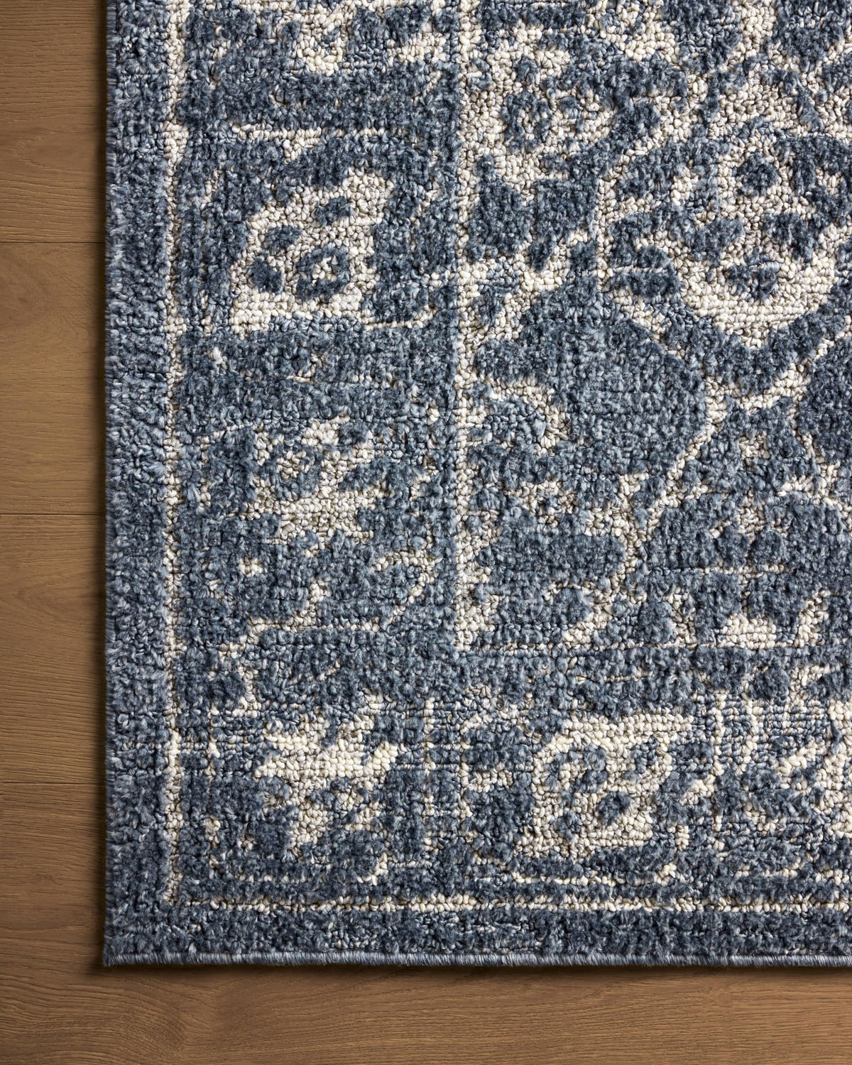 Loloi Magnolia Home by Joanna Gaines Gigi Collection GIG-02 Navy/Stone 7'-10" x 10' Area Rug