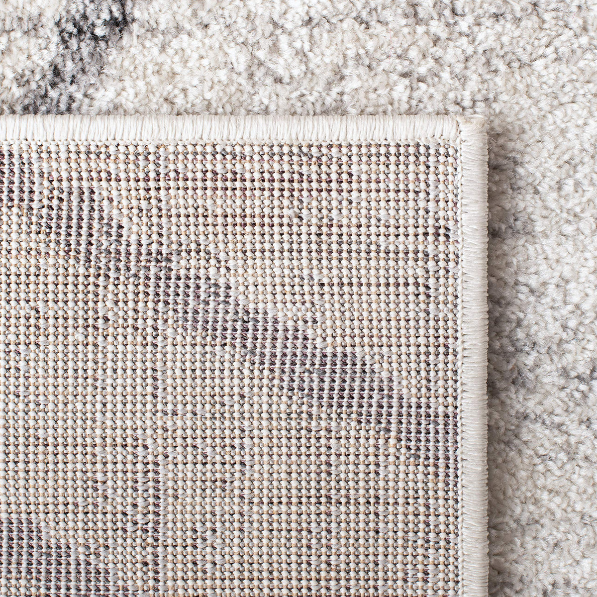SAFAVIEH Adirondack Collection Area Rug - 10' x 14', Ivory & Grey, Modern Moroccan Design, Non-Shedding & Easy Care, Ideal for High Traffic Areas in Living Room, Bedroom (ADR162A)