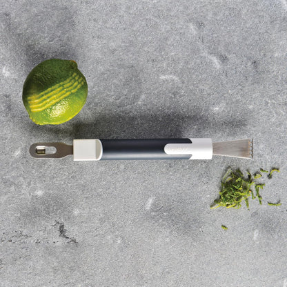 BergHOFF Neo 18/10 Stainless Steel Blade Lemon Zester, Channel Knife 8.25"