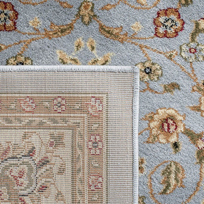 SAFAVIEH Lyndhurst Collection Accent Rug - 2'3" x 4', Light Blue & Ivory, Design, Non-Shedding & Easy Care, Ideal for High Traffic Areas in Entryway, Living Room, Bedroom (LNH312B)