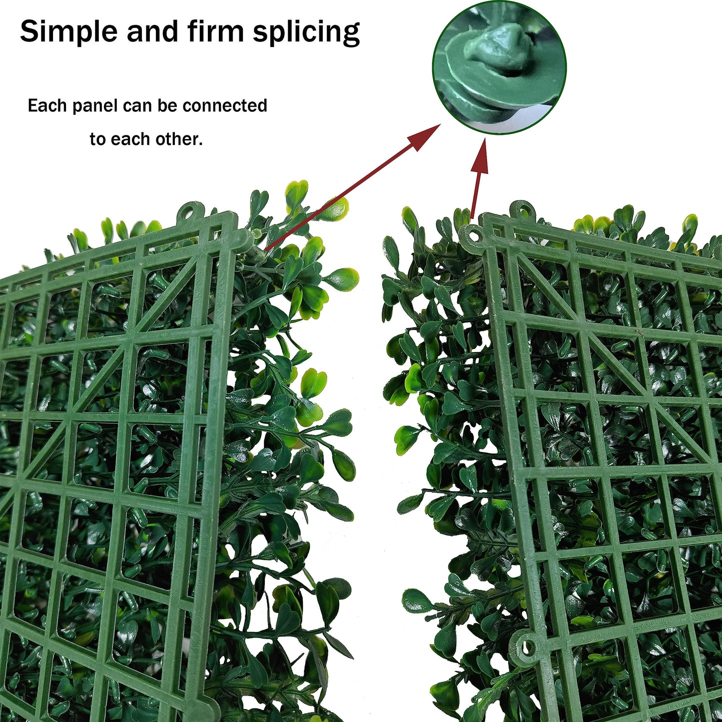 ODTORY Artificial Ivy Privacy Fence Wall Screen: 6FT X 12FT (72 sqft) UV-Anti Faux Boxwood Roll Panels Greenery Backdrop Ivy Vine Leaf Hedges Fence Panels for Indoor Outdoor Green Decor