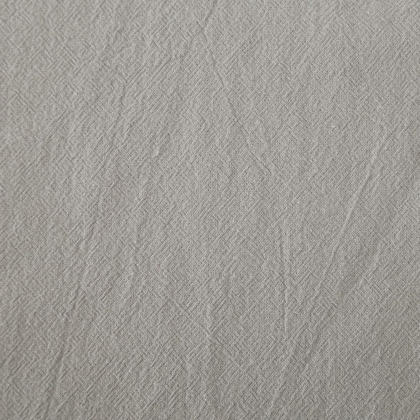 Archaeo Washed Cotton Twist Tab Curtain, 52" x 63", Silver Gray for Home Decor