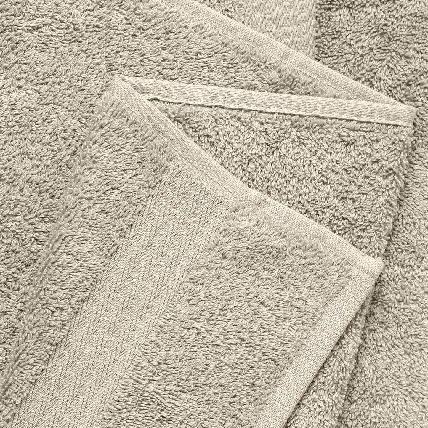 1888 8 Pack Set, Mills Premium Washcloth True Classics Premium Cotton Blend, Super Soft and Highly Absorbent Washcloths