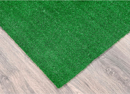Garland Rug Large Indoor/Outdoor Area Rug 3 ft. x 5 ft., Green Artificial Grass