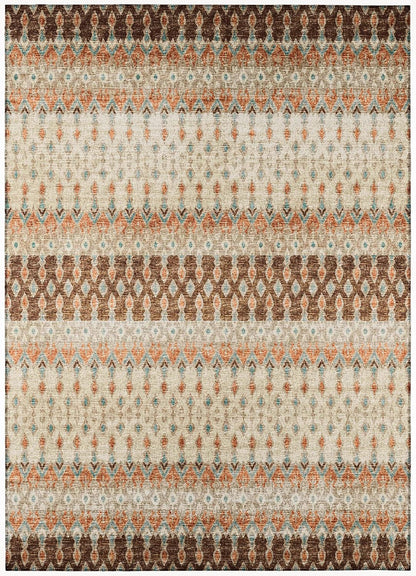 Bravado ABV31 Canyon Washable Area Rug, 1'8" x 2'6", Indoor Outdoor, Easy Clean, Non-Shedding, for Living Room