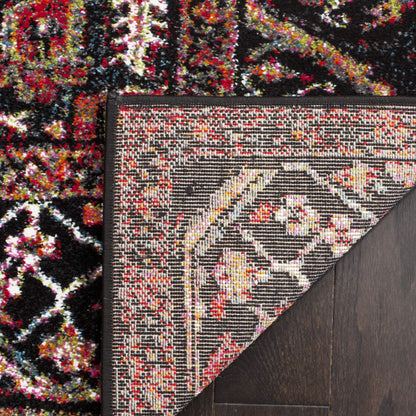 SAFAVIEH Vintage Hamadan Collection X-Large Area Rug - 11' x 15', Red & Multi, Oriental Persian Design, Non-Shedding & Easy Care, Ideal for High Traffic Areas in Living Room, Bedroom (VTH215A)