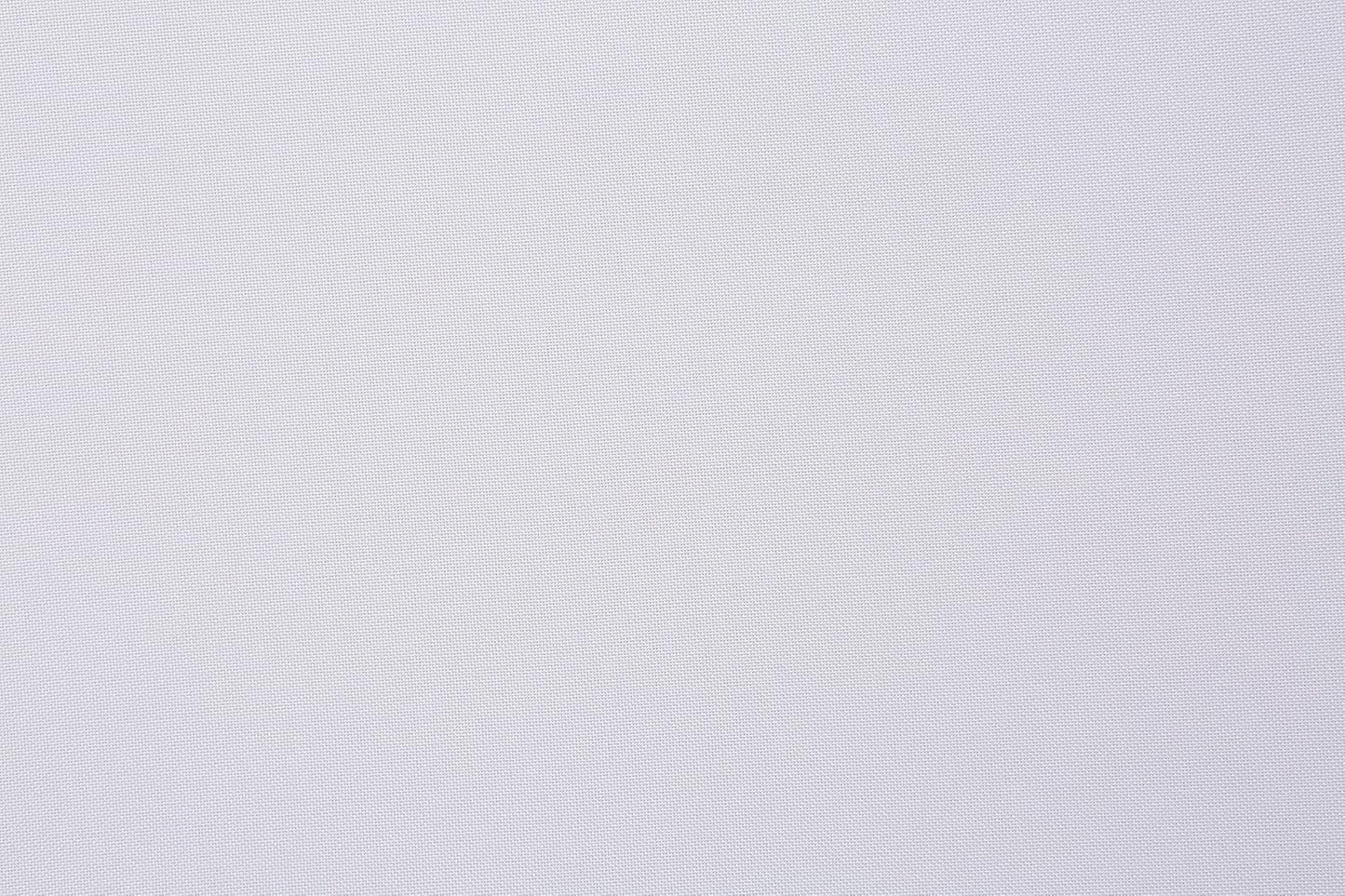 No. 918 Trevor Heathered Texture Semi-Sheer Tab Top Curtain, Single Panel, 40" x 84", White