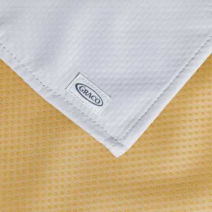 Graco Splat Mat for Under High Chair and Arts and Crafts, 50" X 50" Baby Anti-Slip Food Splash and Spill Mat for Eating Mess, Waterproof Floor Protector and Table Cloth
