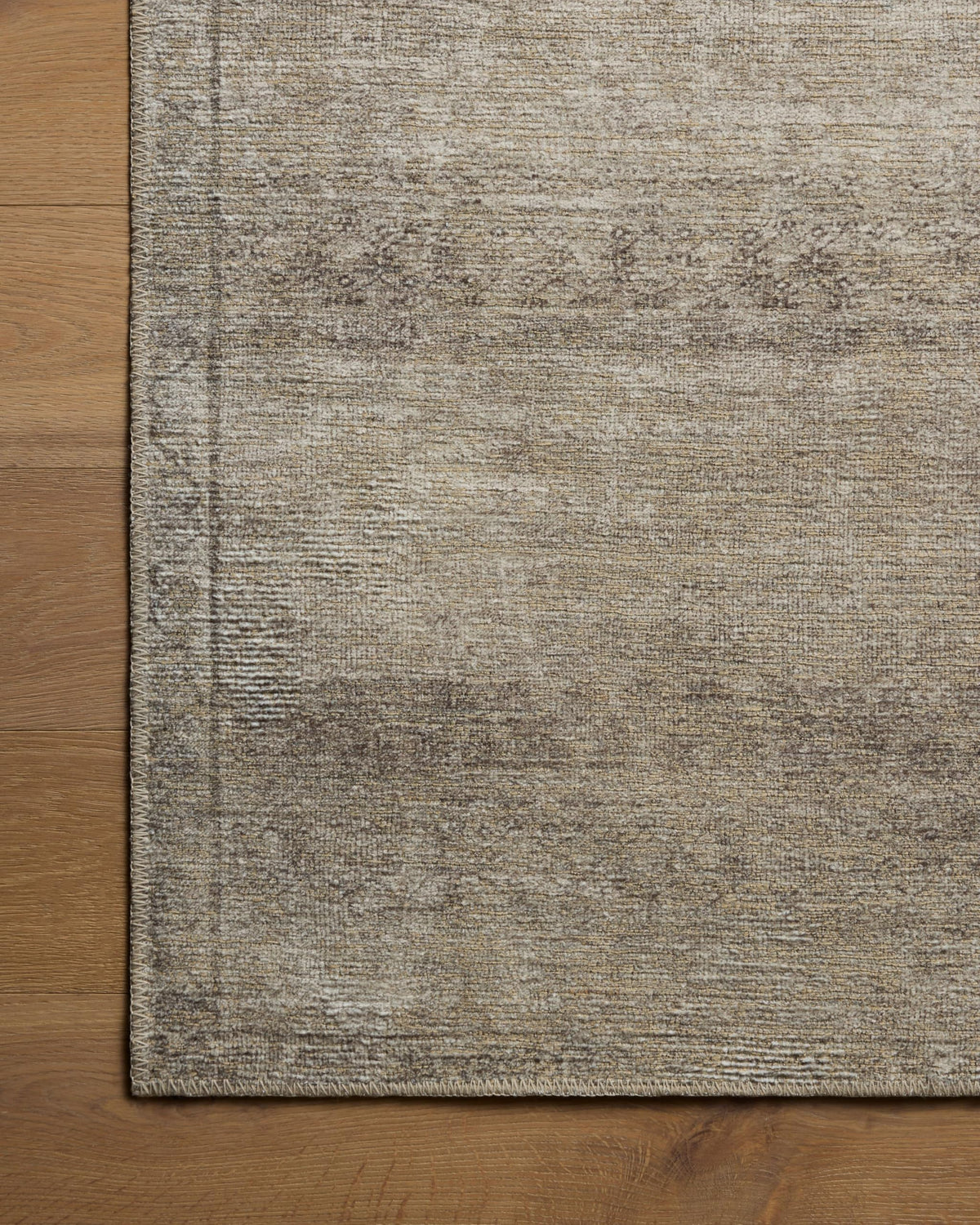 Loloi Amber Lewis Cambria Collection CBR-01 Ash/Bark 10'-0" x 14'-0" Area Rug Jute, Neutral, Vintage Style, Antique Tone, Living, Bedroom, Dining, Carpet