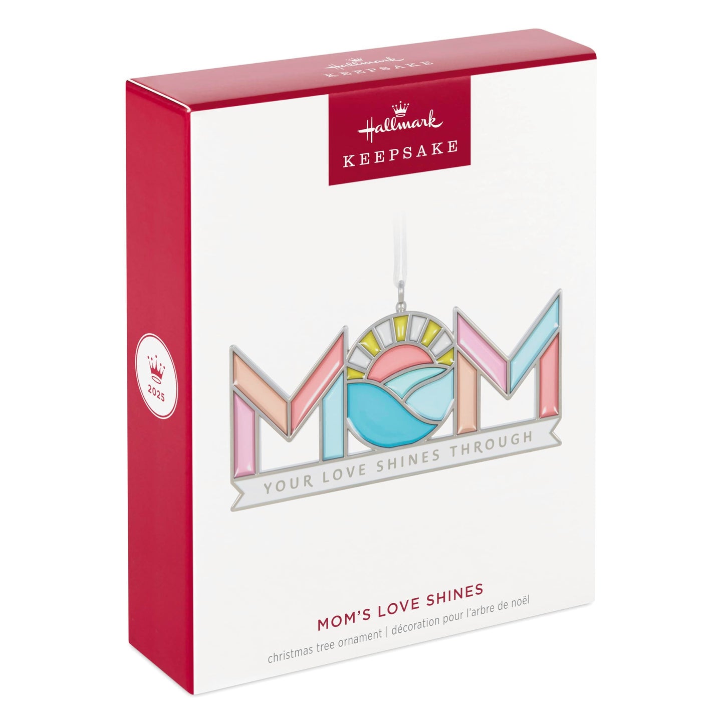 Hallmark Keepsake Christmas Ornament, Mom's Love Shines, Metal, for Moms