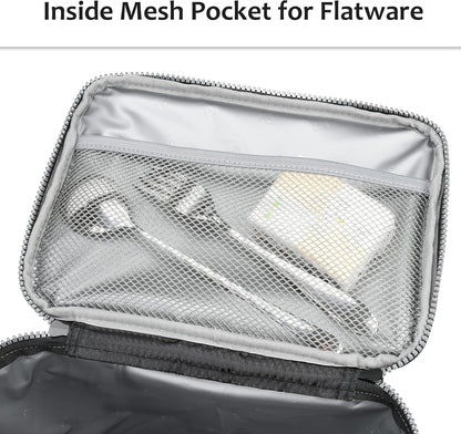 Tirrinia Insulated Lunch Box for Men/Women, Leakproof Lunch Bag for School, Work, Kids, Soft Reusable Cooler
